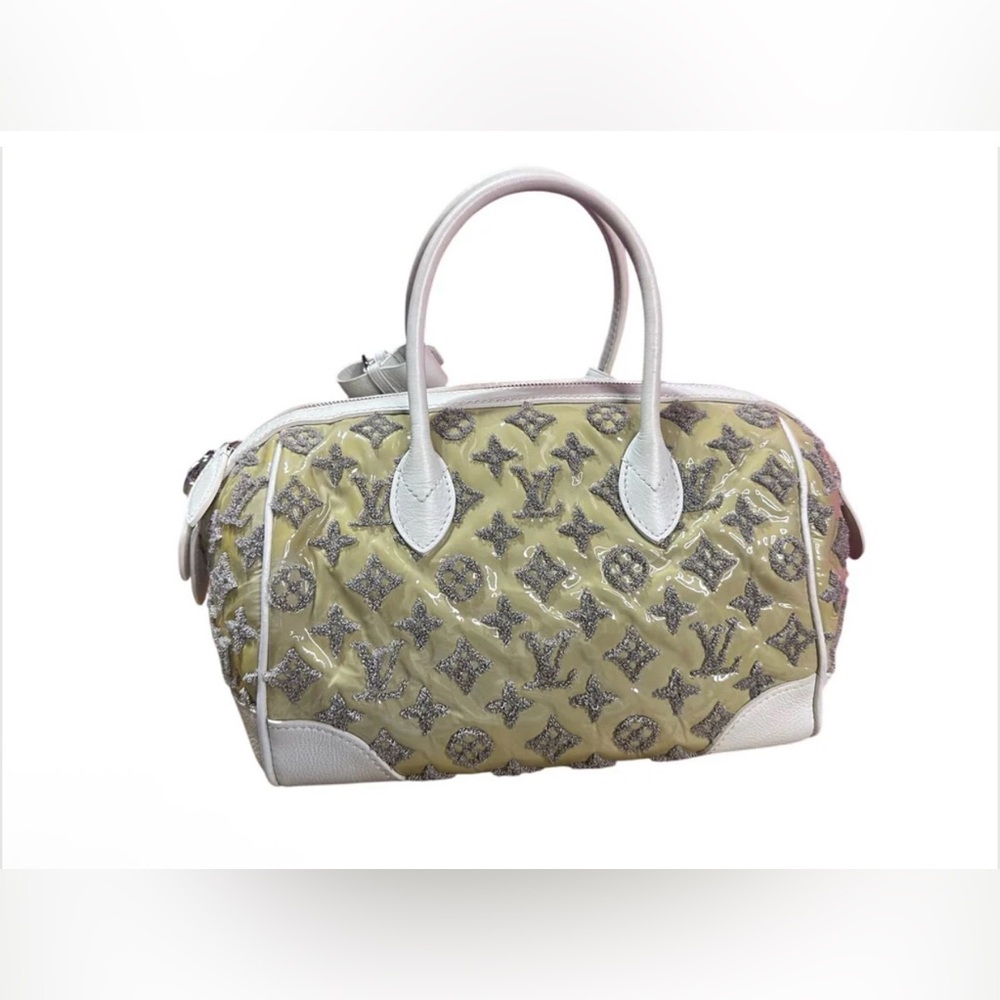 Louis Vuitton Monogram Bouclettes Speedy Round Bag